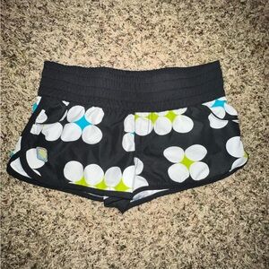Roxy Black Shorts with Colorful Accents